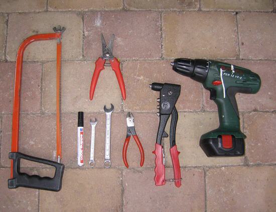 All the tools you will need