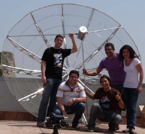 University of Cartagena Crew & 3Meter DISH